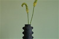Harriet Ceramic Vase Black Medium