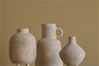 Lilly Ceramic Vase White