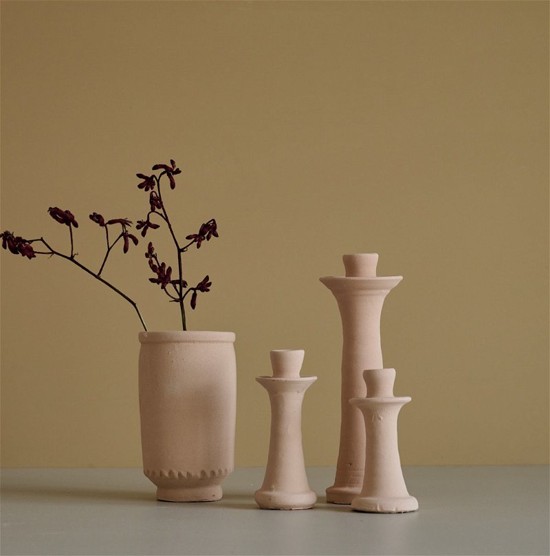Ceramic Vase Beige