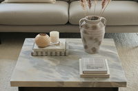 Stephanie Italian Marble Coffee Table