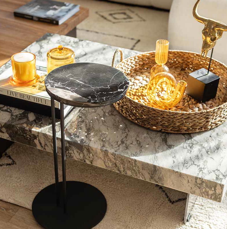 Carlos Side Table Black