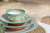 Ceramic Bowl Green