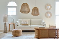 Chiara Jute Pendant Light Large