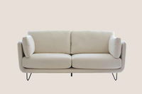 White Two Seater Sofa Munich