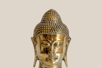 Buddha Head Bronze