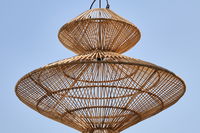 Lisa Rattan Pendant Light Natural