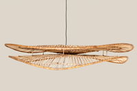 Gabriella Rattan Hanging Light X- Large