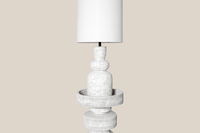 Blanco Concrete Table Lamp White