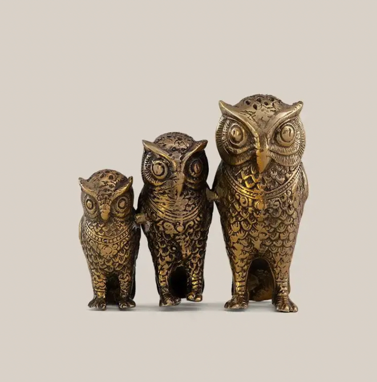 Owl Bronze Deco