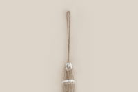 tassel natural with beads