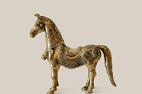Horse Decor Bronze S