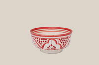 Ceramic Bowl Red