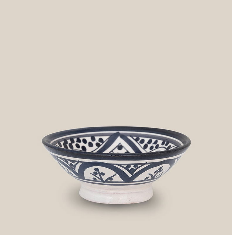 Ceramic Beldi Bowl Navy Blue