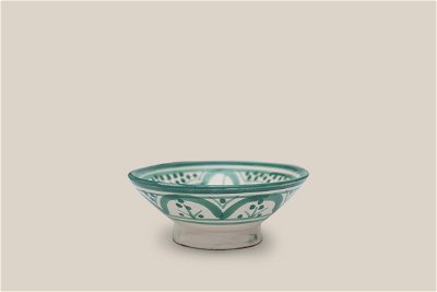 Ceramic Beldi Bowl Green