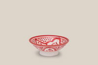 Ceramic Beldi Bowl Red