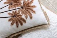 Palm Cushion Brown