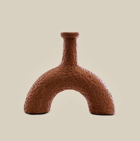 Estrella Ceramic Vase Terracota