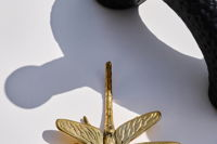 Gold Decor Dragon Fly