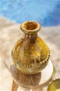 Ceramic Mustard Vase